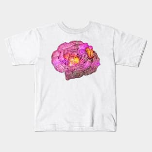 Watercolor galaxy roses Kids T-Shirt